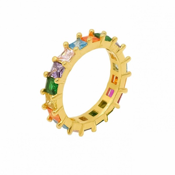 Baguette Colorfull Ring