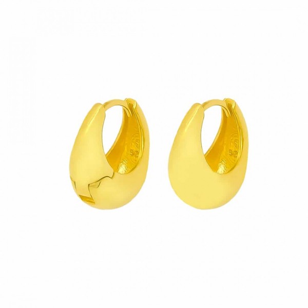 Chunky Hoop Earrings