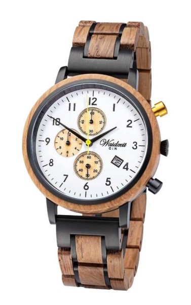 Herrenuhr Waidzeit Chronograph Gin Lover Gold