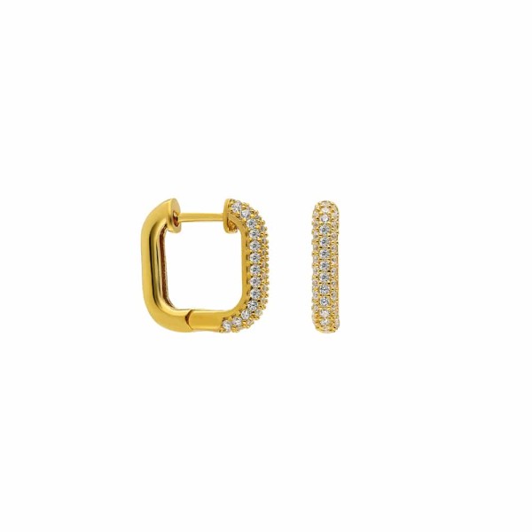 Square Zirkonia Earring