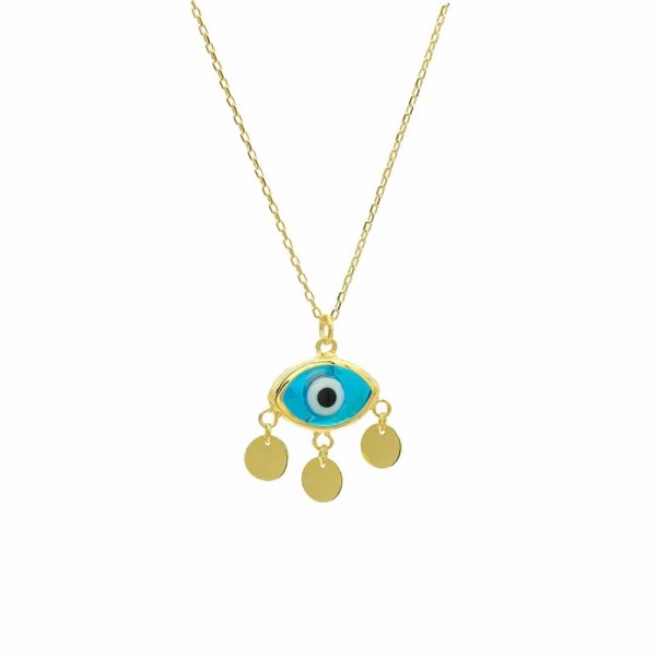 Firuze Blue Eyes Necklace