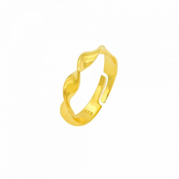 Spiral Design Ring 925er Silberschmuck Damenring Farbauswahl