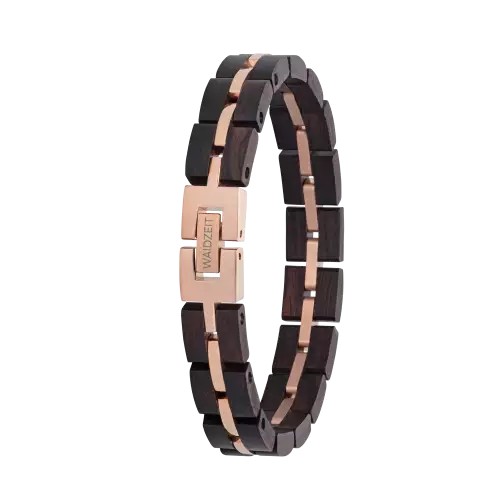 Element Armband Waidzeit Ebenholz rosé