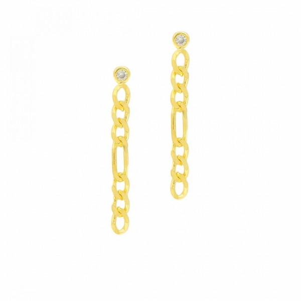 Figaro Chain Earring