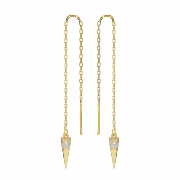 Pointed Zirkonia Earring