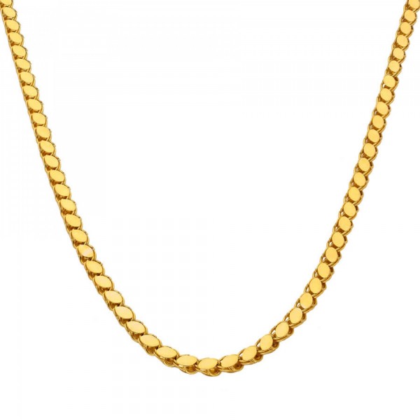 Halskette Gerstenkette Silber 925 in Gold oder Silber ideal als Geschenk