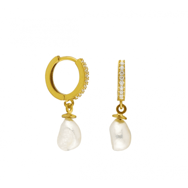 Pearl Zirkonia Ohrringe