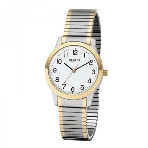 Regent Armbanduhr mit Mineralglas und Edelstahlband - deutsche Uhrenmarke Zeitlos und Modern