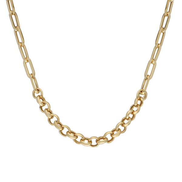 Silberkette 925 Halskette Seldom X Chandle mit Farbauswahl in Gold oder Silber