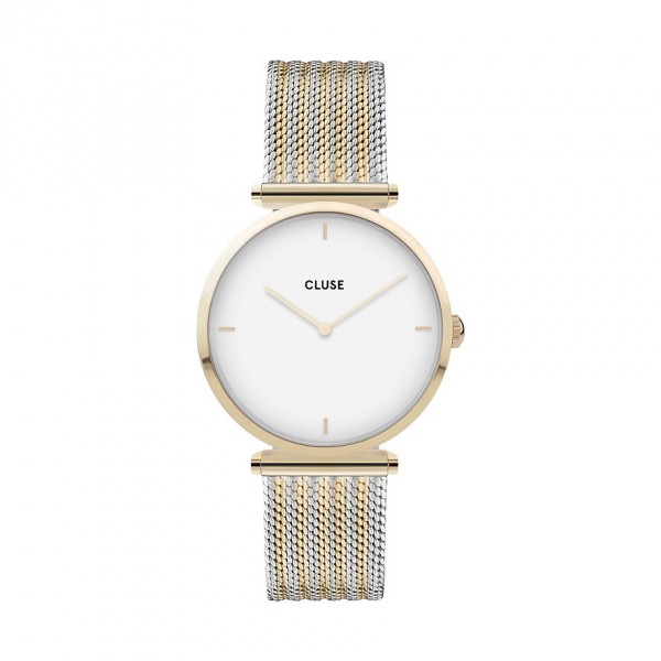 Cluse Armbanduhr für Damen- Triomphe Mesh Bicolour CW0101208002